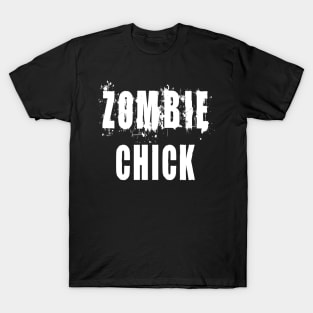 Zombie Chick: Funny Apocalypse T-Shirt T-Shirt